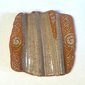 Seifenablage Keramik, beige