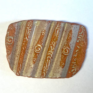 Seifenablage Keramik, beige