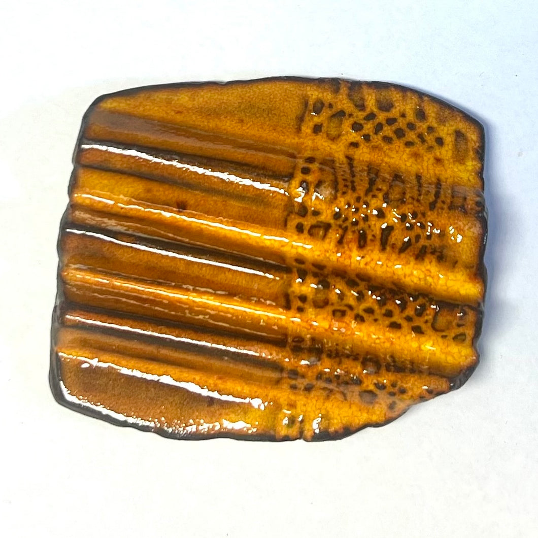 Seifenablage Keramik, orange