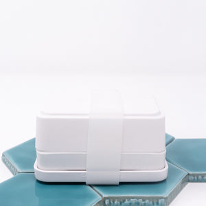 Plastikfreie Seifenbox „3 in 1“, white